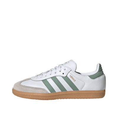 Adidas Samba OG GS "Cloud White / Silver Green / Gum" | JP5479