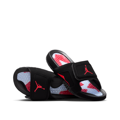 Air Jordan Hydro 6 Slide 'Infrared' | Black | Men's Size 12