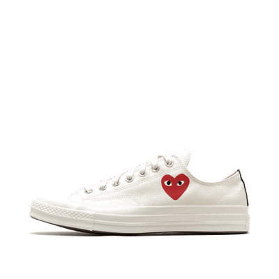 Comme des Garçons PLAY x Converse Chuck Taylor 70 "Small Red Heart - Beige" | AZK1280012