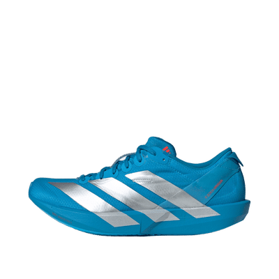 Adidas Adizero Adios 9 "Silver Metallic / Silver Metallic / Lucid Red" | JQ1682