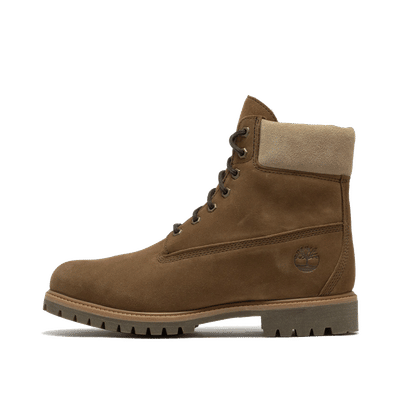 Timberland Premium 6-Inch Lace-Up Waterproof "Medium Brown Suede" | TB0A6G1RES41