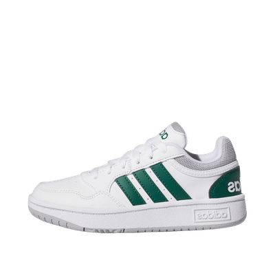 Adidas Hoops 3.0 "Cloud White / Collegiate Green / Grey Two" | IG3830
