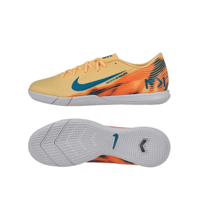 Nike Air Zoom Mercurial Vapor 16 Academy Mbappé Personal Edition "Orange/Neo-Turquoise/Green" | HV4222-801
