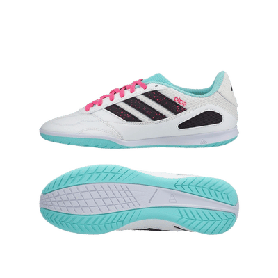 Adidas Super Sala III IC "White/Aurora Black/Flash Aqua" | JR5397