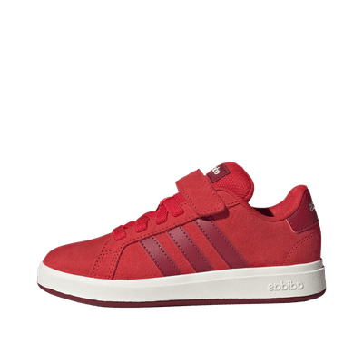 Adidas Grand Court 00s Kids "Collegiate Red / Collegiate Burgundy / Off White" | JQ5653
