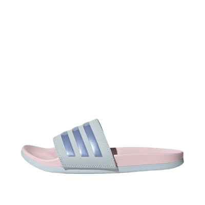 Adidas Adilette Comfort Slide "Halo Blue / Blue Spark Met. / Clear Pink" | JS3617