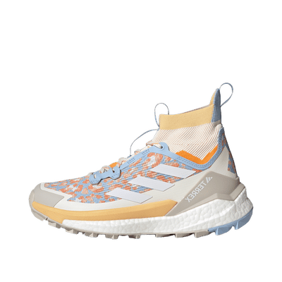 Adidas Terrex Free Hiker 2.0 "Glow Blue/Ftwr White/Pure Tangerine" | JQ3592