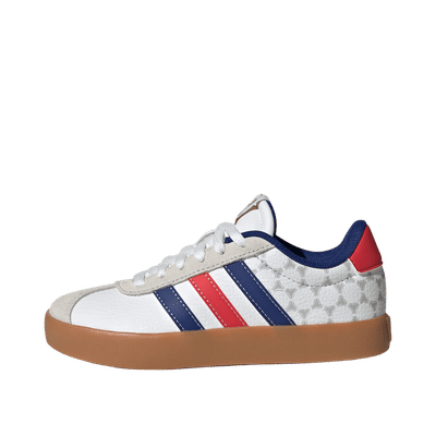 Adidas VL Court 3.0 "Cloud White / Pure Ruby / Mystery Ink" | KI3119