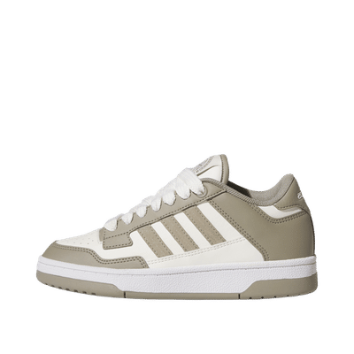 Adidas Rapid Court Low "Silver Pebble / Cloud White / Cloud White" | JR0165