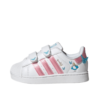 Adidas Disney Superstar II "Cloud White / Light Pink / Lucid Aquamarine" | IH1743