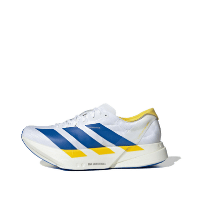 adidas Adizero Adios Pro 4 "White/Blue/Yellow" | KI9388