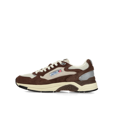 Autry Hyperway Low "Mesh Brown/Silver" | HYLMSA03