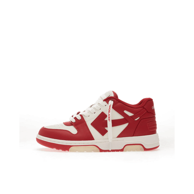 Off-White Wmns Out Of Office Calf Lea "White/Haute Red" | OWIA259S26LEA0020127