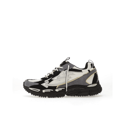 Off-White M Be Right Back Suede "White/Black" | OMIA295S26LEA0010110