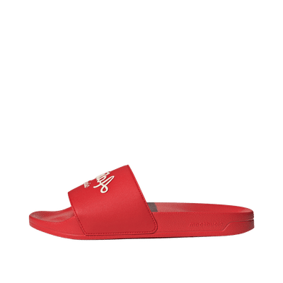 Adidas Adilette Shower Slide "Vivid Red/Wonder White" | GW8751