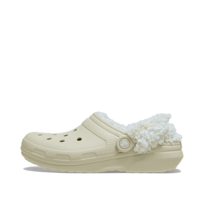 Crocs Classic Fleece-Lined Clog "Bone" | 2113962Y2