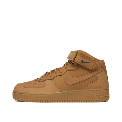 Nike Air Force 1 Mid "Flax/Flax-Outdoor Green" | 715889-200