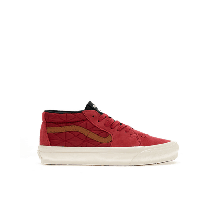 Vans Sk8-Mid Reissue 83 LX "Up North Trip Pompeian Red" | VN000CQQD6X1