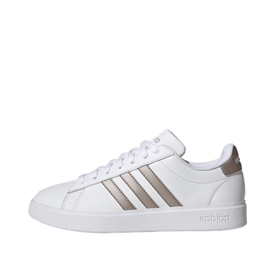 Adidas Grand Court 2.0 "Cloud White / Platinum Metallic" | GW9215