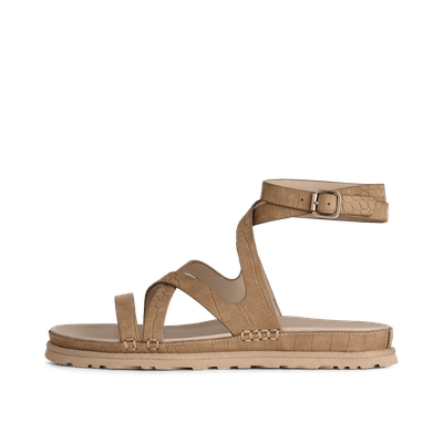 UGG GoldenGaze Embossed Ankle Wrap "Mustard Seed" | 1178570MDSD