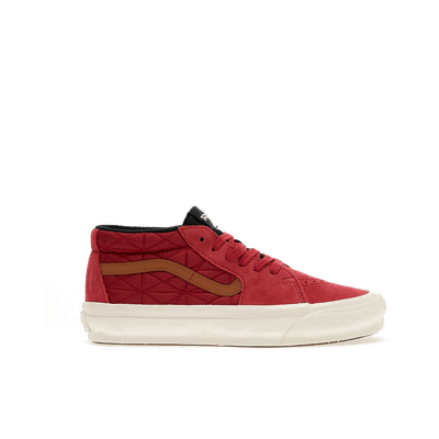 Vans Sk8-Mid Reissue 83 LX "Up North Trip Pompeian Red" | VN000CQQD6X1