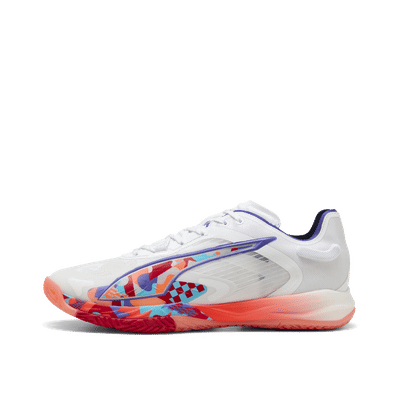 PUMA Accelerate NITRO SQD 4 Mathias Gidsel "White/Glowing Red/Lapis Lazuli" | 108934-01