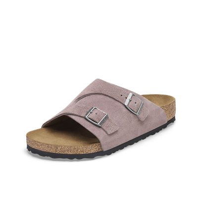 Birkenstock Zürich Suede Leather "Faded Purple" | 1028309