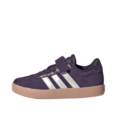 adidas Vl Court 3.0 Kids "Aurora Plum/Zero Metallic/Pink Gum" | JP7836