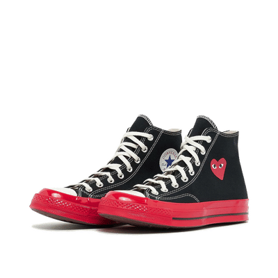 Comme des Garcons Play Chuck Taylor 70 High "Red Sole" | P1K1241