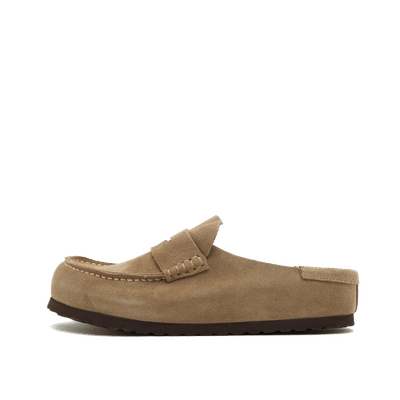 Birkenstock Naples Wrapped "Taupe" Slide | 1029675