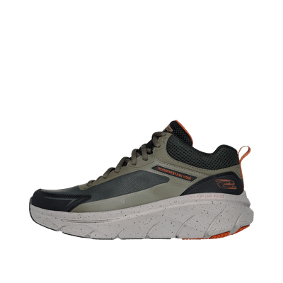 Skechers D'Lux Walker 2.0 "Olive/Orange" | 232953OLOR