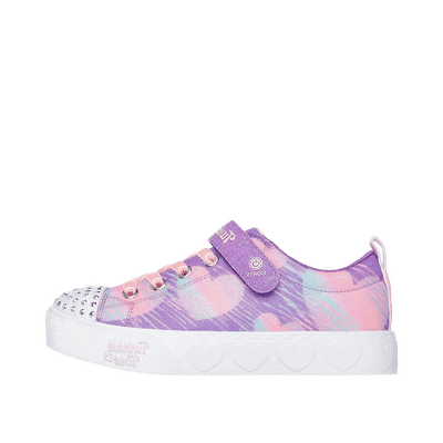 Skechers Twinkle Toes Heart Steps - Heart Sketch "Purple" | 314621LPRMT