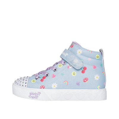 Skechers Twinkle Toes Heart Steps Icon Party "Light Blue" | 314622LLBMT