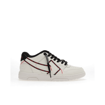 Off-White Ooo Printed & Stitched Arrow "White/Black" | OMIA189F25LEA00D0110