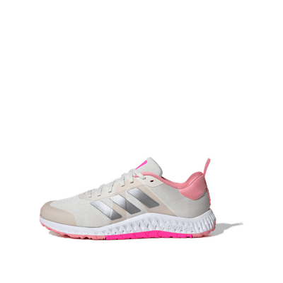 Adidas Everyset Wmns "Chalk White / Iron Metallic / Lucid Pink" | ID8661