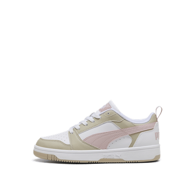 PUMA Rebound V6 Low "White/Mauve Mist/Desert Dust" | 393833-31