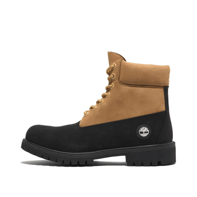 Timberland 6 In Premium WP "Black Nubuck/Wheat" | A2P6WEMJ