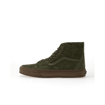 Vans SK8-Hi Tapered "Hairy Suede Olive/Gum" | VN000DCH0QR1