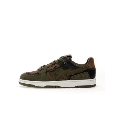 A Bathing Ape Bape Sk8 Sta 6 "Olive Drab" | 001FWK301313MOLD