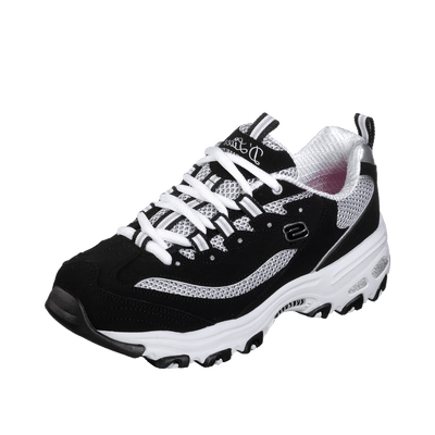 Skechers D'Lites Roam Around "Black/White" | 13150BKW