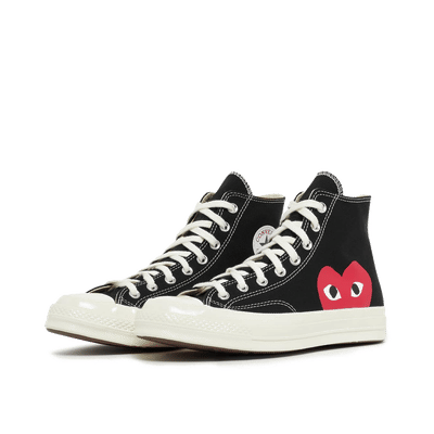 Comme des Garcons Play Chuck Taylor High "Black" | P1K112BLK