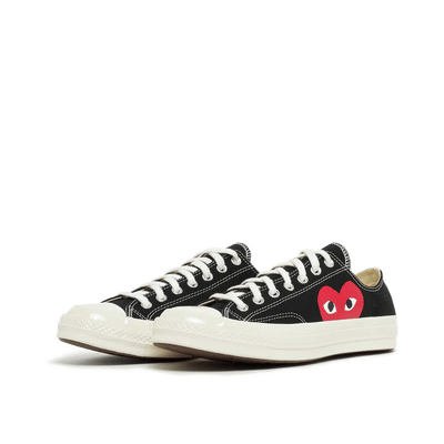 Comme des Garcons Play Chuck Taylor Low "Black" | P1K111BLK