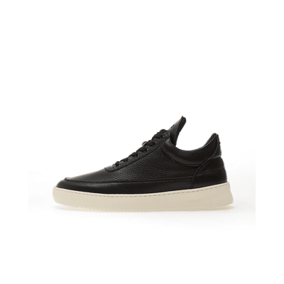 Filling Pieces Low Top Grain "Black" | 122510300235