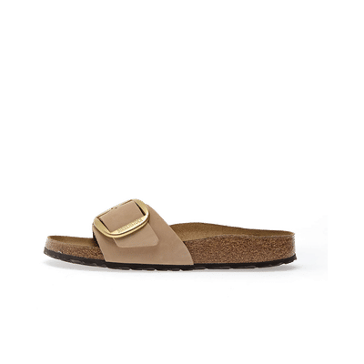 Birkenstock Madrid Big Buckle Slide "Sandcastle" | 1024009