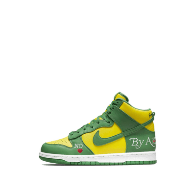 Supreme x Nike Dunk High SB 'By Any Means - Brazil' | Green | Men's Size 8.5