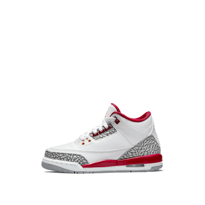 Air Jordan 3 Retro 'Cardinal Red' | White | Men's Size 9
