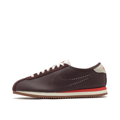 Nike WMNS Cortez Leather "Burgundy Crush/Lt Crimson-Coconut Milk-Gum Med Brown" | HQ1841-601