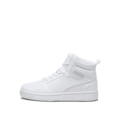 PUMA Rebound V6 Mid "White/Cool Light Gray" | 393831-05