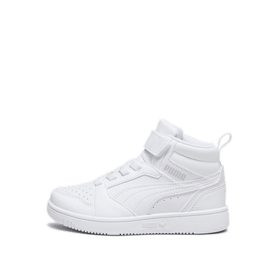 PUMA Rebound V6 Mid "White/Cool Light Gray" | 393832-05