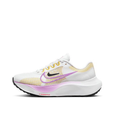 Nike Zoom Fly 5 "White/Vivid Sulphur/Amber Brown" | DM8974-100